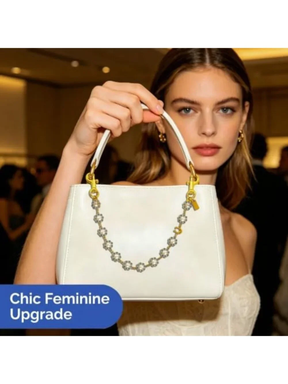 Stylish Bag Chain Charm for Handbags, Purse Extender, Wallet & Jeans Accessory